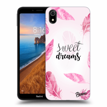 Picasee Xiaomi Redmi 7A Hülle - Schwarzes Silikon - Sweet dreams