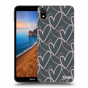 Picasee Xiaomi Redmi 7A Hülle - Transparentes Silikon - Lots of love