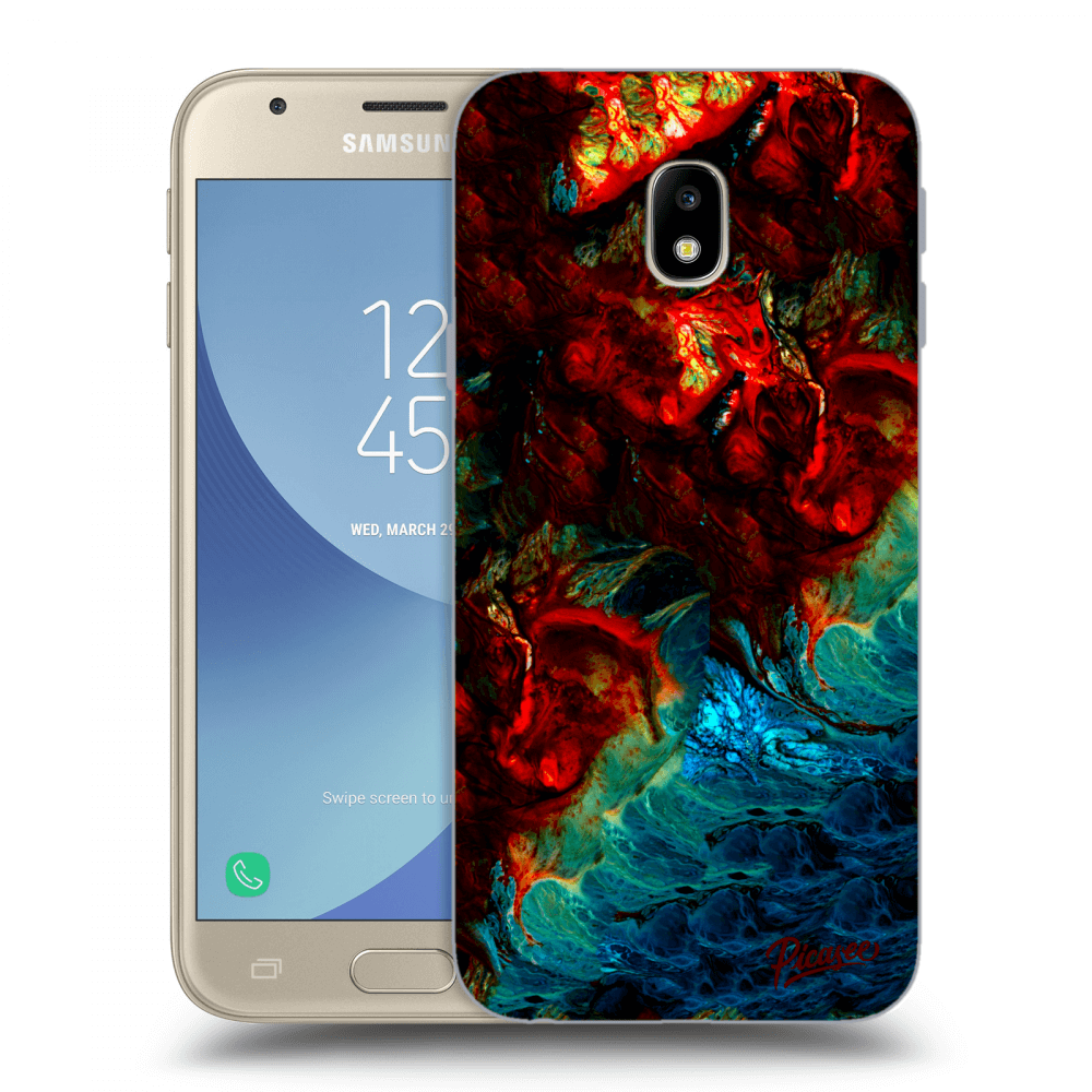 Picasee Samsung Galaxy J3 2017 J330F Hülle - Transparentes Silikon - Universe