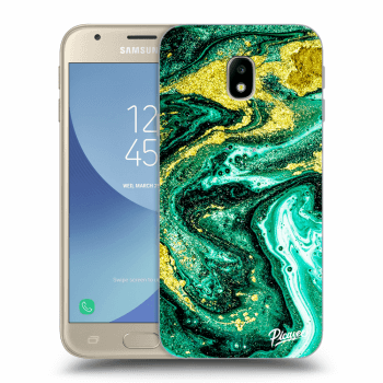 Hülle für Samsung Galaxy J3 2017 J330F - Green Gold