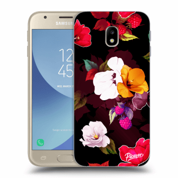 Hülle für Samsung Galaxy J3 2017 J330F - Flowers and Berries