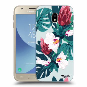 Hülle für Samsung Galaxy J3 2017 J330F - Rhododendron