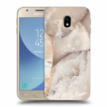 Hülle für Samsung Galaxy J3 2017 J330F - Cream marble