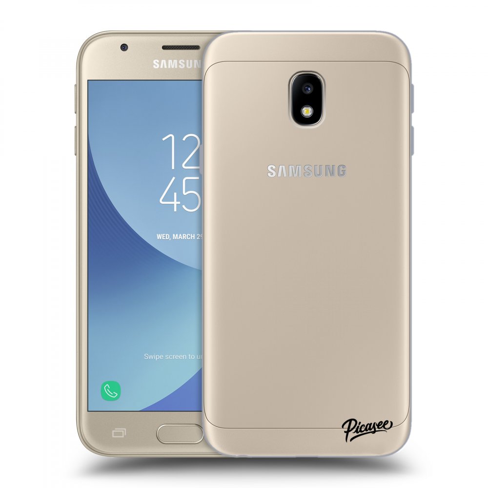 Picasee Samsung Galaxy J3 2017 J330F Hülle - Transparentes Silikon - Clear