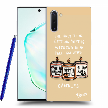 Hülle für Samsung Galaxy Note 10 N970F - Candles