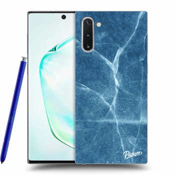 Picasee Samsung Galaxy Note 10 N970F Hülle - Transparentes Silikon - Blue marble