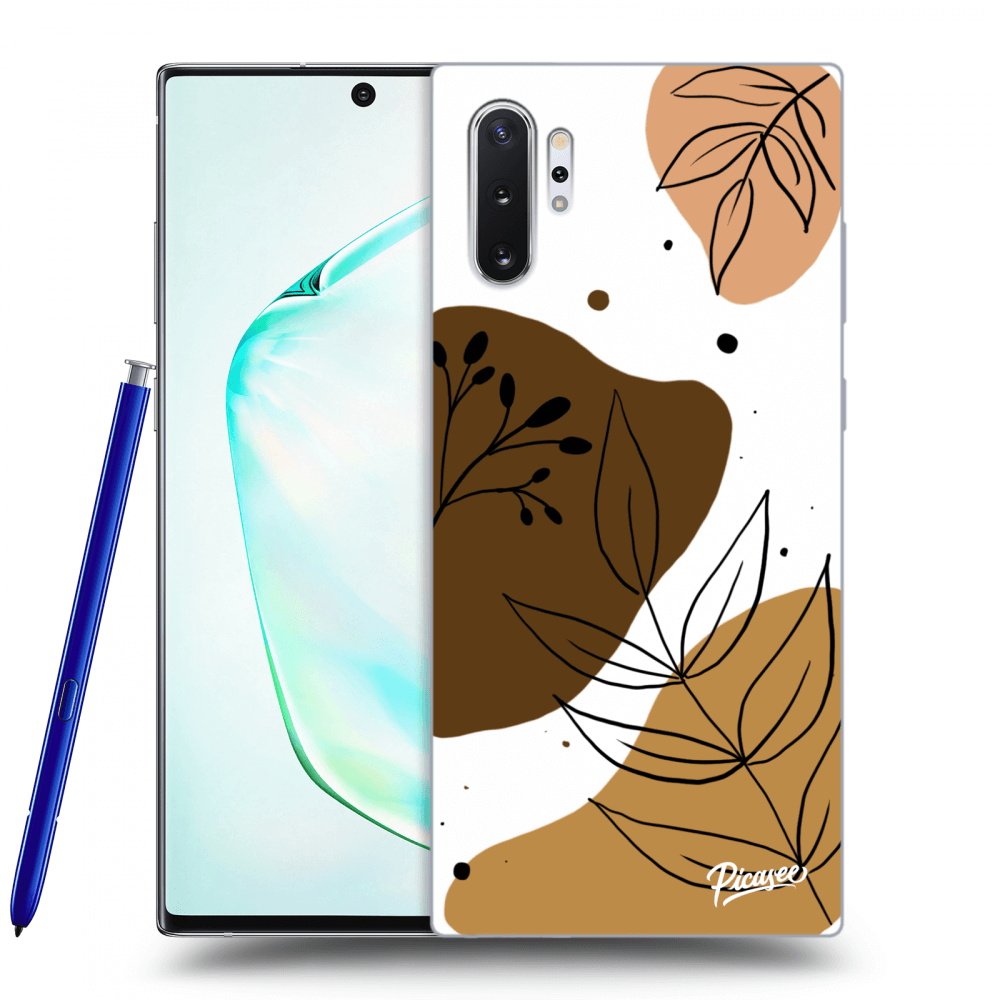 Picasee Samsung Galaxy Note 10+ N975F Hülle - Transparentes Silikon - Boho style