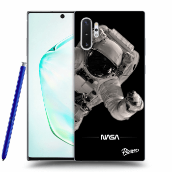 Picasee Samsung Galaxy Note 10+ N975F Hülle - Transparentes Silikon - Astronaut Big