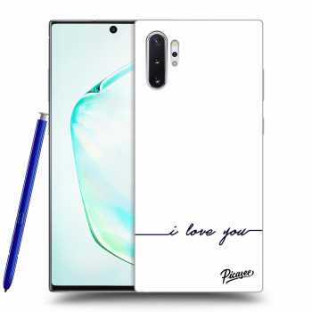 Picasee ULTIMATE CASE für Samsung Galaxy Note 10+ N975F - I love you