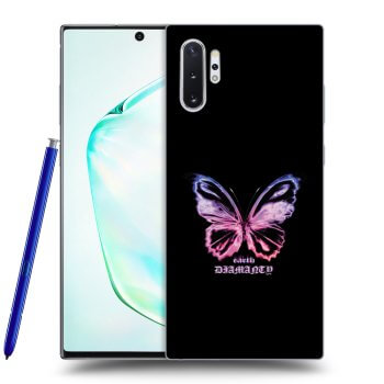 Picasee Samsung Galaxy Note 10+ N975F Hülle - Transparentes Silikon - Diamanty Purple