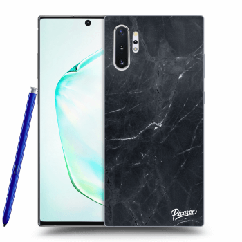 Hülle für Samsung Galaxy Note 10+ N975F - Black marble