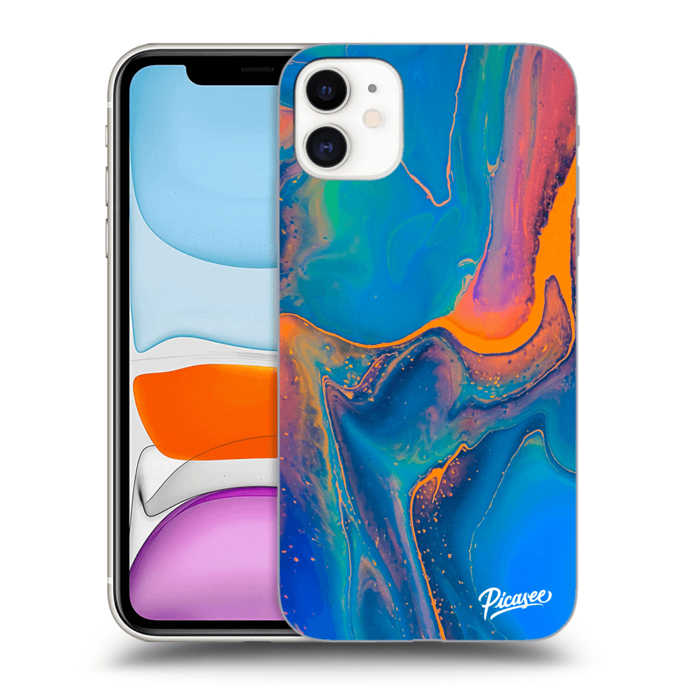 Picasee ULTIMATE CASE MagSafe für Apple iPhone 11 - Rainbow