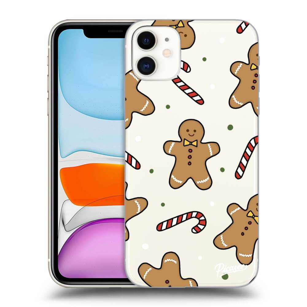 Picasee Apple iPhone 11 Hülle - Transparentes Silikon - Gingerbread