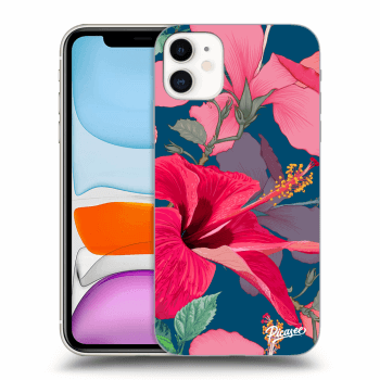 Hülle für Apple iPhone 11 - Hibiscus