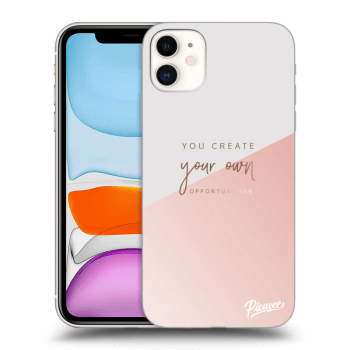 Picasee Apple iPhone 11 Hülle - Transparentes Silikon - You create your own opportunities