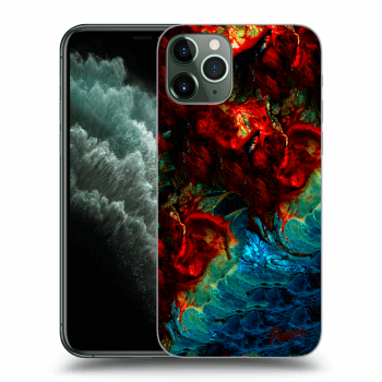 Picasee Apple iPhone 11 Pro Hülle - Transparentes Silikon - Universe