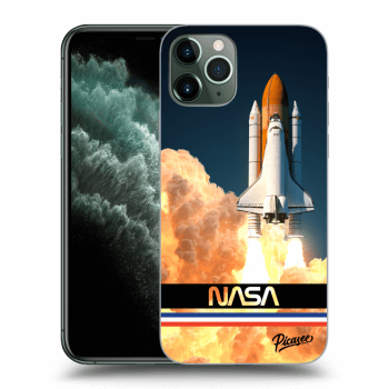 Picasee Apple iPhone 11 Pro Hülle - Transparentes Silikon - Space Shuttle