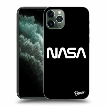 Picasee Apple iPhone 11 Pro Hülle - Schwarzes Silikon - NASA Basic