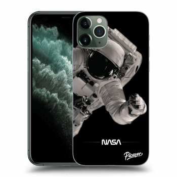 Picasee Apple iPhone 11 Pro Hülle - Transparentes Silikon - Astronaut Big