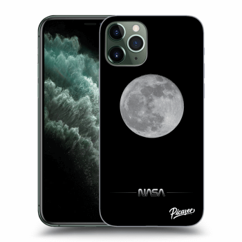 Picasee Apple iPhone 11 Pro Hülle - Transparentes Silikon - Moon Minimal