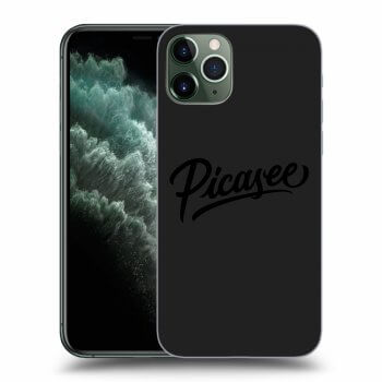 Picasee Apple iPhone 11 Pro Hülle - Schwarzes Silikon - Picasee - black