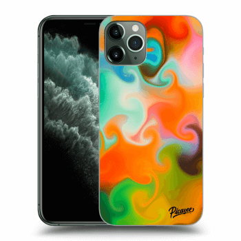 Picasee Apple iPhone 11 Pro Hülle - Transparentes Silikon - Juice