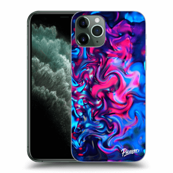 Picasee Apple iPhone 11 Pro Hülle - Transparentes Silikon - Redlight