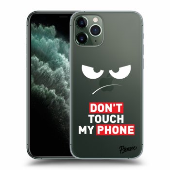 Picasee Apple iPhone 11 Pro Hülle - Transparentes Silikon - Angry Eyes - Transparent