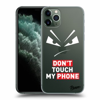 Picasee Apple iPhone 11 Pro Hülle - Transparentes Silikon - Evil Eye - Transparent