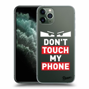 Picasee Apple iPhone 11 Pro Hülle - Transparentes Silikon - Shadow Eye - Transparent