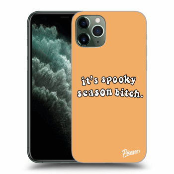 Picasee Apple iPhone 11 Pro Hülle - Transparentes Silikon - Spooky season