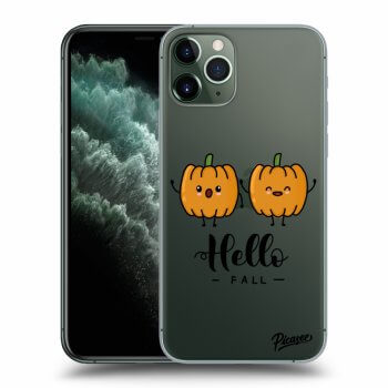 Picasee Apple iPhone 11 Pro Hülle - Transparentes Silikon - Hallo Fall