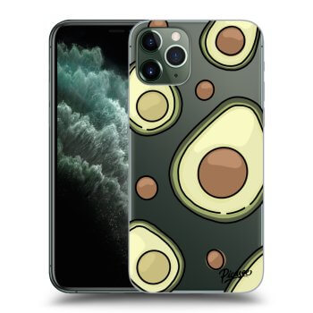Picasee Apple iPhone 11 Pro Hülle - Transparentes Silikon - Avocado