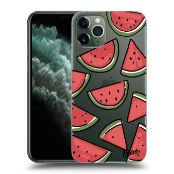 Picasee Apple iPhone 11 Pro Hülle - Transparentes Silikon - Melone