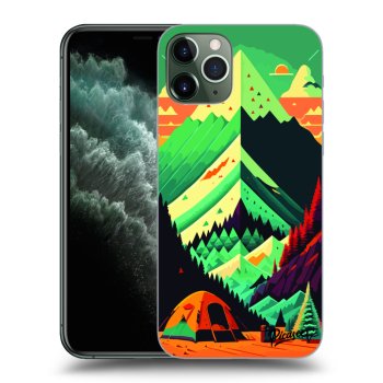 Picasee Apple iPhone 11 Pro Hülle - Transparentes Silikon - Whistler