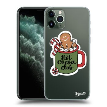 Picasee Apple iPhone 11 Pro Hülle - Transparentes Silikon - Hot Cocoa Club