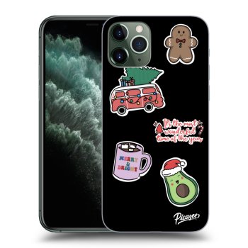 Picasee ULTIMATE CASE MagSafe für Apple iPhone 11 Pro - Christmas Stickers