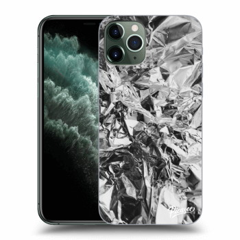Picasee Apple iPhone 11 Pro Hülle - Transparentes Silikon - Chrome