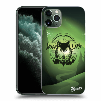 Picasee Apple iPhone 11 Pro Hülle - Transparentes Silikon - Das Leben eines Wolfes