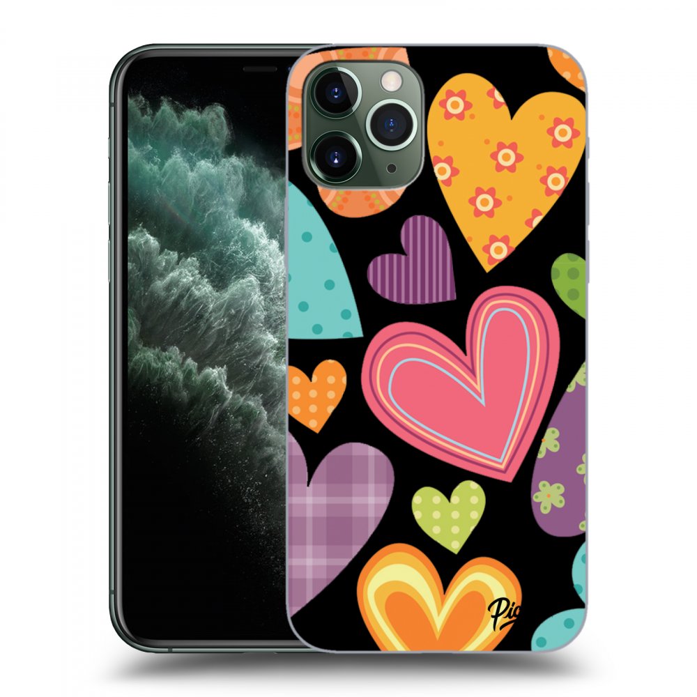 Picasee ULTIMATE CASE MagSafe für Apple iPhone 11 Pro - Colored heart