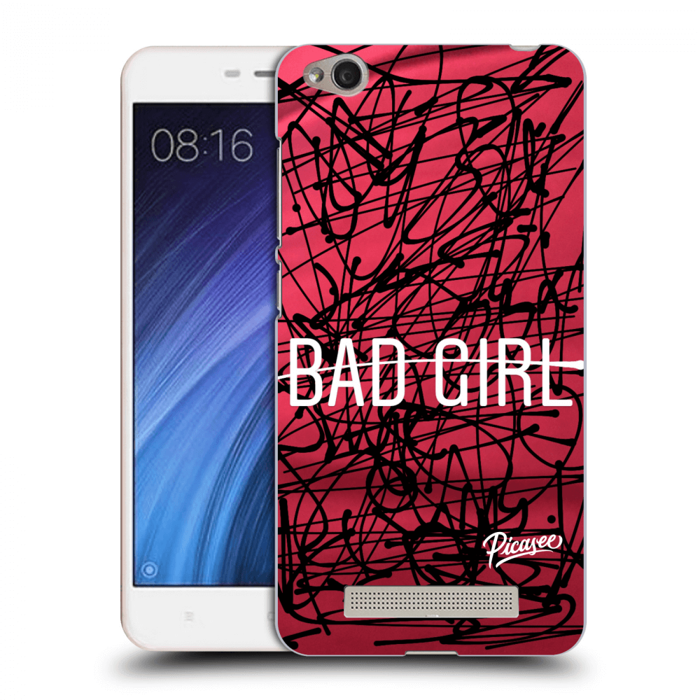 Picasee Xiaomi Redmi 4A Hülle - Transparentes Silikon - Bad girl