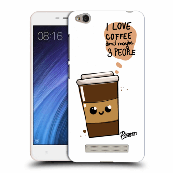 Picasee Xiaomi Redmi 4A Hülle - Transparentes Silikon - Cute coffee