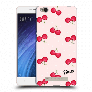 Picasee Xiaomi Redmi 4A Hülle - Transparentes Silikon - Cherries