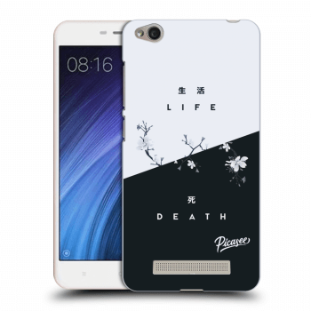 Picasee Xiaomi Redmi 4A Hülle - Transparentes Silikon - Life - Death