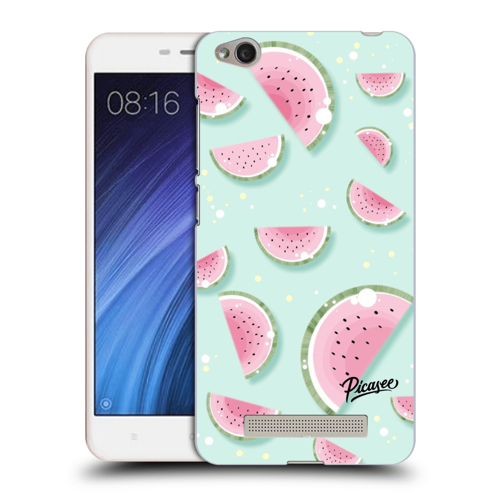 Picasee Xiaomi Redmi 4A Hülle - Transparentes Silikon - Watermelon 2