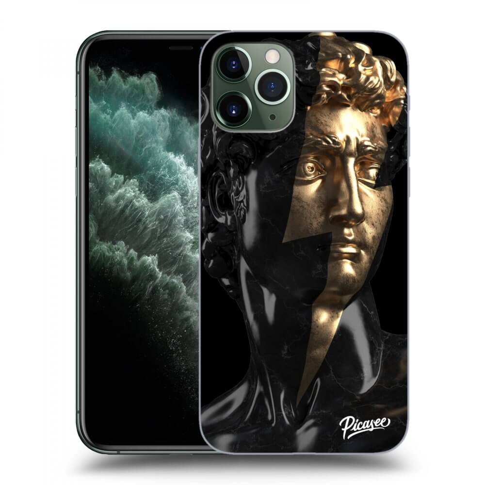 Picasee Apple iPhone 11 Pro Max Hülle - Schwarzes Silikon - Wildfire - Black