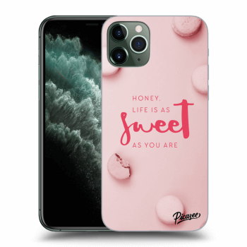 Picasee ULTIMATE CASE MagSafe für Apple iPhone 11 Pro Max - Life is as sweet as you are