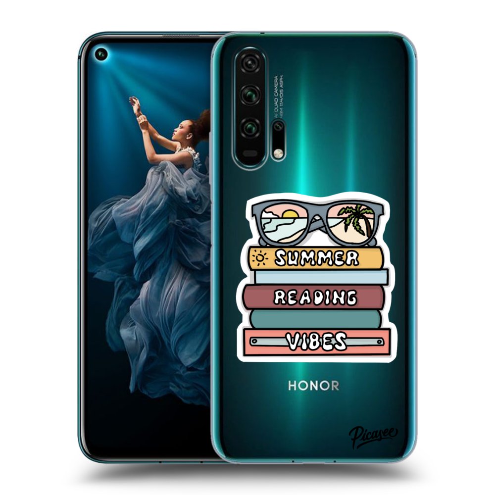 Picasee Honor 20 Pro Hülle - Transparentes Silikon - Summer reading vibes