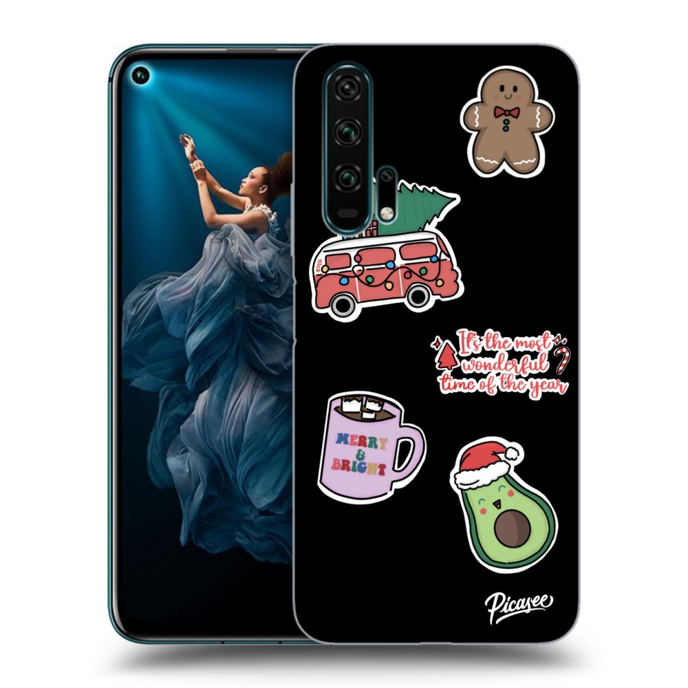 Picasee ULTIMATE CASE für Honor 20 Pro - Christmas Stickers