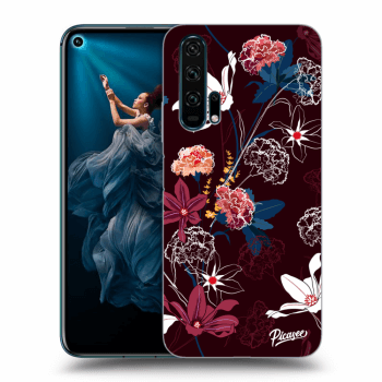 Picasee Honor 20 Pro Hülle - Transparentes Silikon - Dark Meadow
